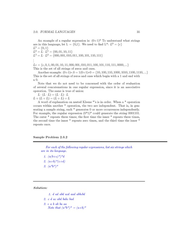 Compiler Design: Theory, Tools, and Examples - Page 35